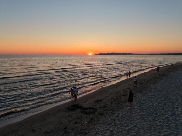 Zachód Dures plaża